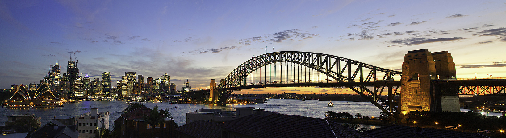 Sydney Harbour Dusk